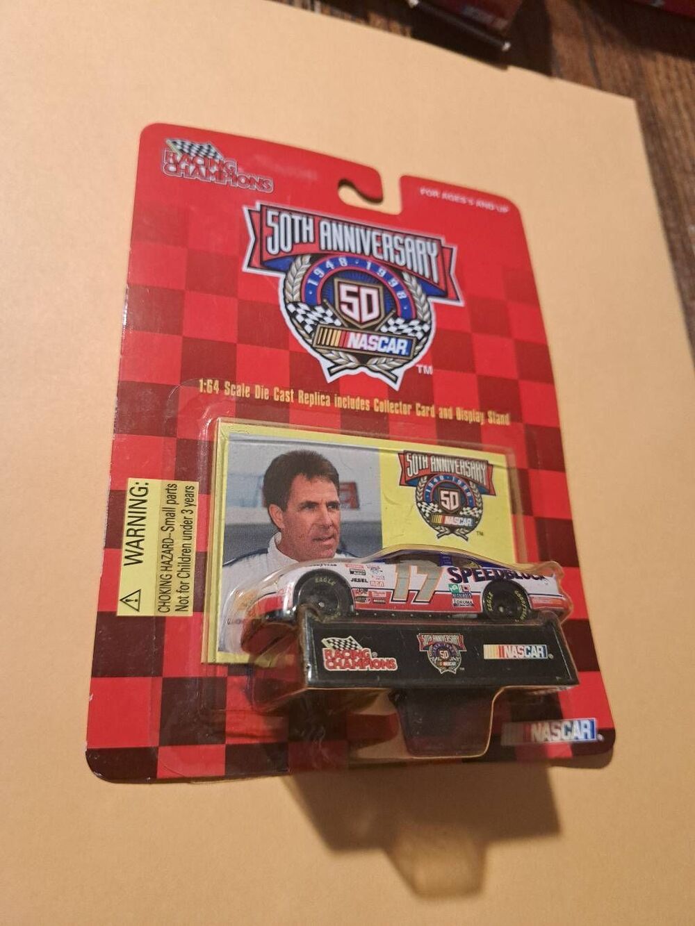 Vintage 1998 Racing Champions #17 NASCAR 50th Anniversary 1:64 Darrell Waltrip